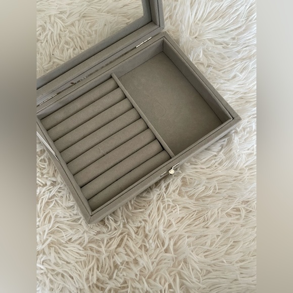 Gray Jewelry Box Organizer - Picture 2 of 12